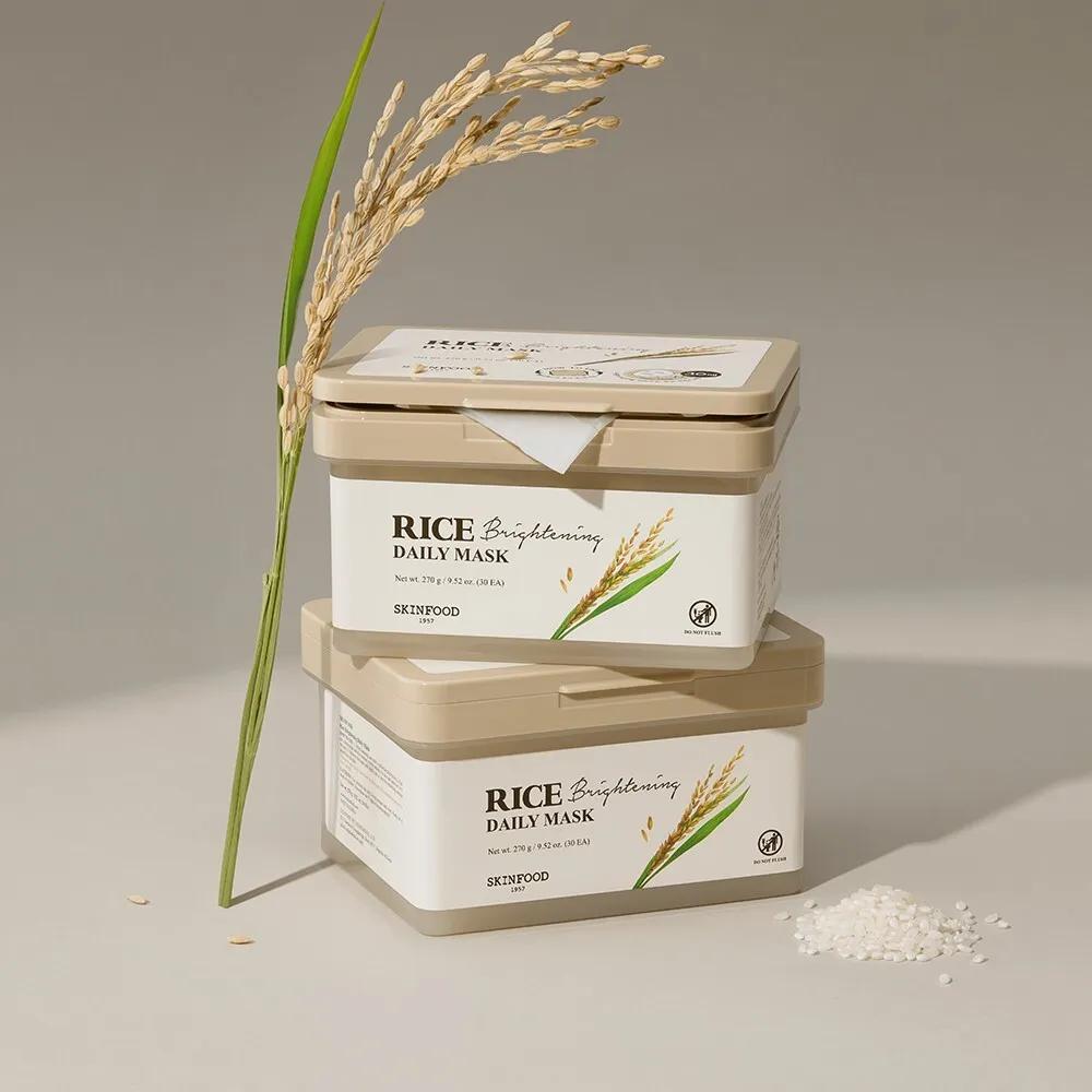 SKINFOOD Rice Brightening Daily Mask 30P