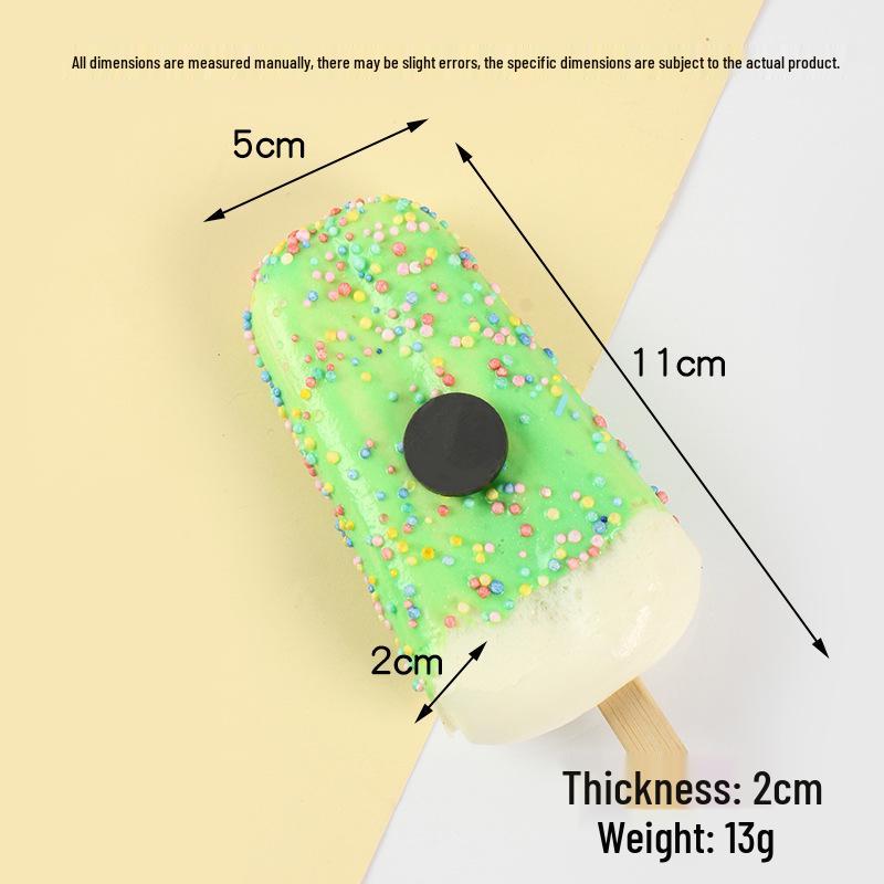 Simulation Ice Cream Refrigerator Magnet Display Prop