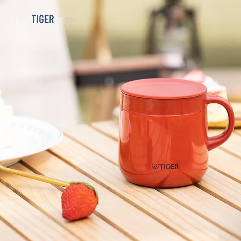 Tiger Portable Vacuum Insulated Coffee Thermos mci-a28c-r темно-красный 280мл
