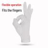 Jingya White Elastic Cotton Work Gloves (12 Pairs)