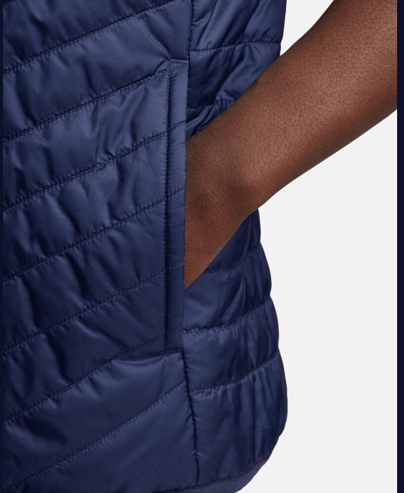 Winter Jacket Nike FB8201-410 M NK TF WR MIDWEIGHT VEST Jacket Midnight Navy Game Royal Sail