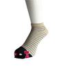Ankle Summer Sneaker Cute Animal Sizes Women's Socks, Thin, Socks, Print, 23-25cm (Pattern Assorted) (5 Pairs)