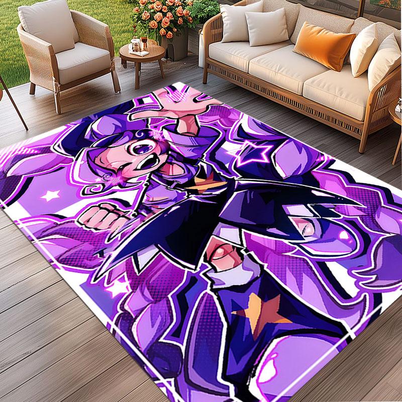 Lily Lovebraids Print Rug, Washable Floor Carpet, For Entryway Dorm Laundry Room Office Study, Home Decor Birthday Christmas Gift