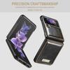 Phone Case For Samsung Galaxy Z Flip3 Fold3 Leather Magnetic Buckle Flip Stand