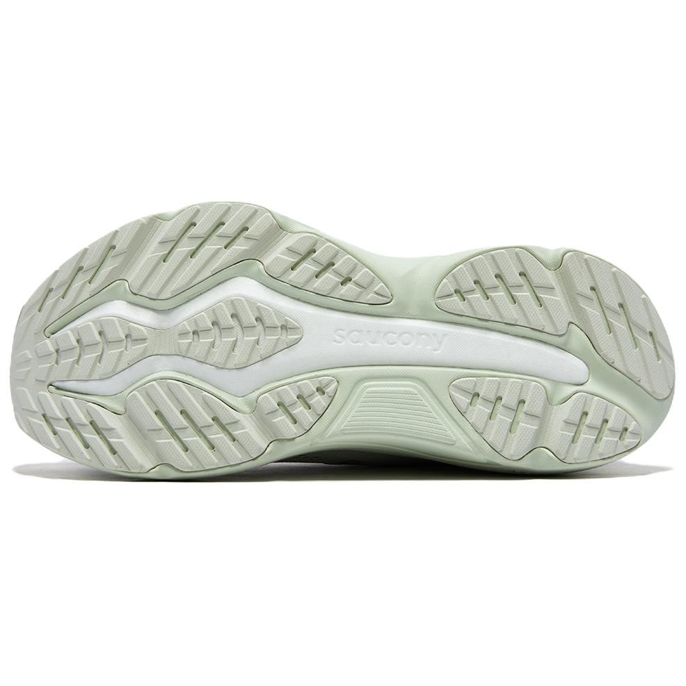 SAUCONY Hurricane 25 Supportive And Elastic Running Shoes Unisex Gray Green Saucony S31026-550