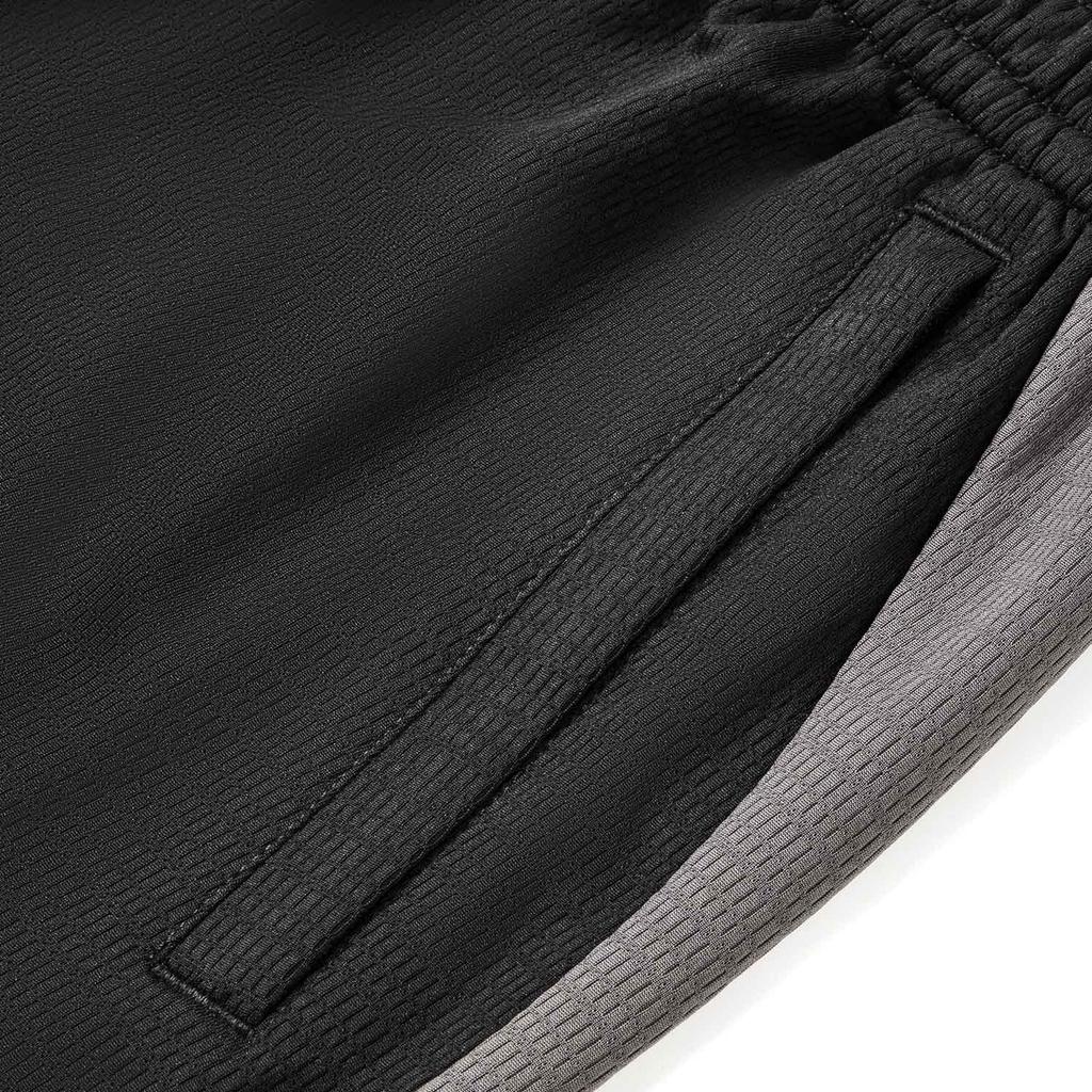 Li Ning Basketball Series Quick Dry Cool Moisture Wicking Logo Basketball Shorts Men shorts AAPW007-1