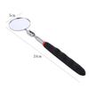 360° LED Light Telescoping Mirrors Extend Mechanic Tools Inspection Mirror Telescopic Handle Repairing Tools