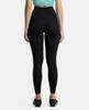 Women's Super Combed Cotton Elastane Stretch High Rise Leggings with Ultrasoft Waistband