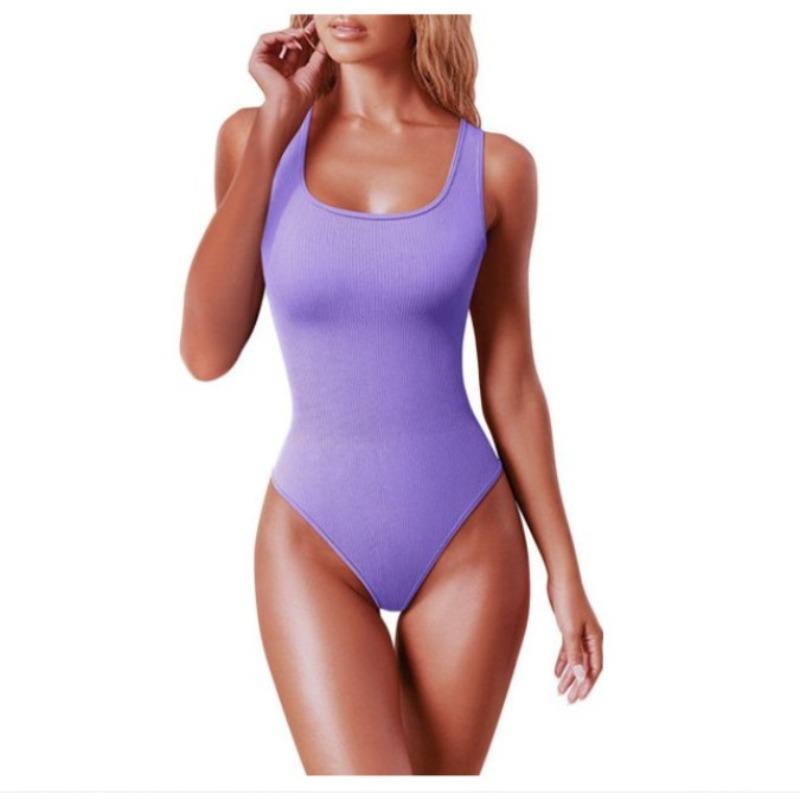 Summer Women's U-Neck Sleeveless Vest Tights