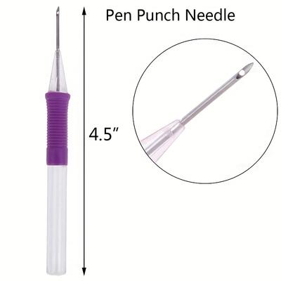 Korsstygns Penna DIY Broderipenna Handbroderinål Vävverktyg Stansnål Hantverk