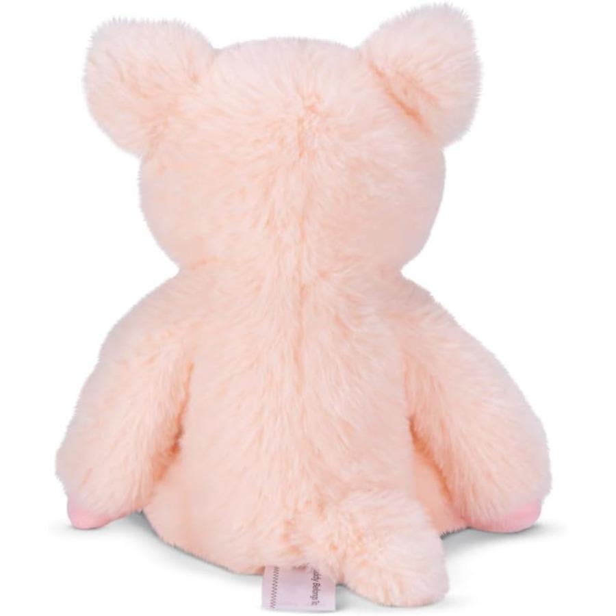 Soft Pink Fur Pig Stuffed Animal Plush Toy with 100 Recycled Stuffing Cute and Cuddly Farm Oinks Designed in USA