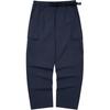 Solid Color Woven Comfortable Mid-Rise Casual Pants Men Bottoms Lunar-Blue L124M053-005Z