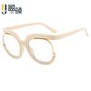 New Yingling Fashion Glasses Trend Owl Lenses Optical Anti-Blue Light Flat Mirrors
