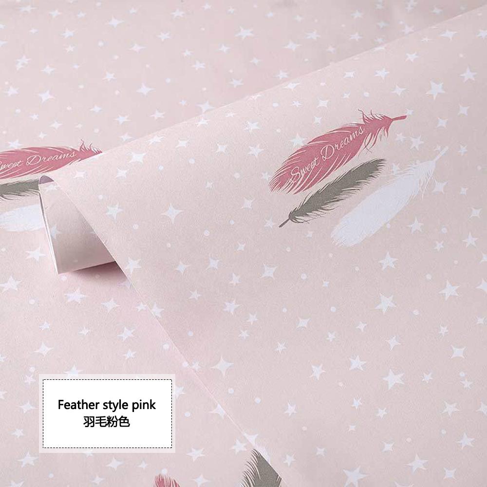 Self Adhesive Wallpaper waterproof Moisture-proof Bedroom Living room Decoration Wallpapers Room Dormitory Renovation Wall Paper