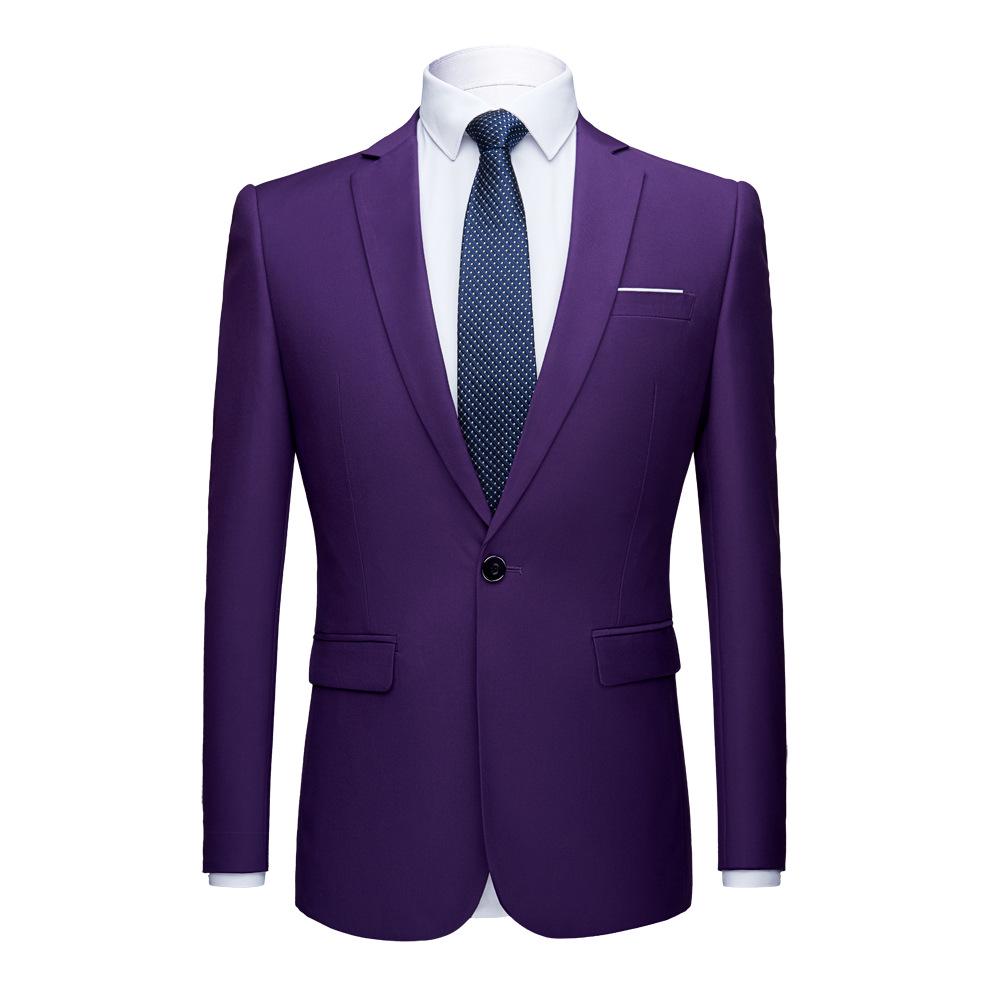 Men's Slim Fit Casual Blazer - Business & Groomsman Jacket