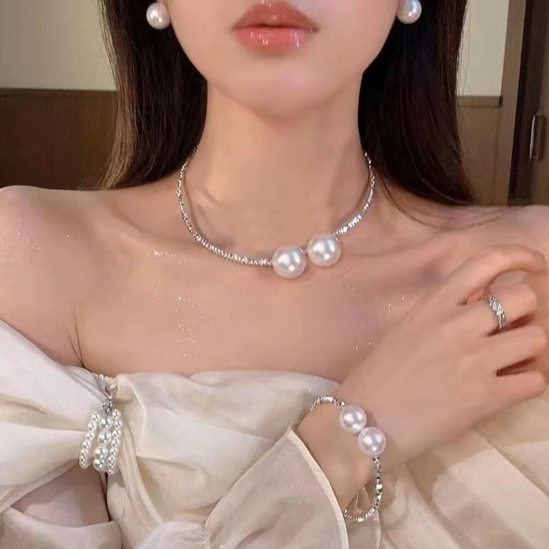Pure Desire Ceiling Shining Zircon Light Luxury Collarbone Chain Necklace Female Tide Exquisite Temperament Versatile Neck Chain Jewelry