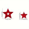 Golden Star Hangers Birthday Party Decoration Balloon Decorations Sequin Pendants Restaurant Window Decorations Supplies