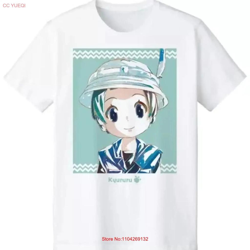 Kururu Ani Art T Shirt White Unisexs Size Kemono Friends 2 Vintage Versatile Slightly Stretched Graphic Breathable
