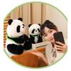 Bamboo Plush Panda Toy Cartoon Stuffed Animal Doll Decoration Kids Gift Cute