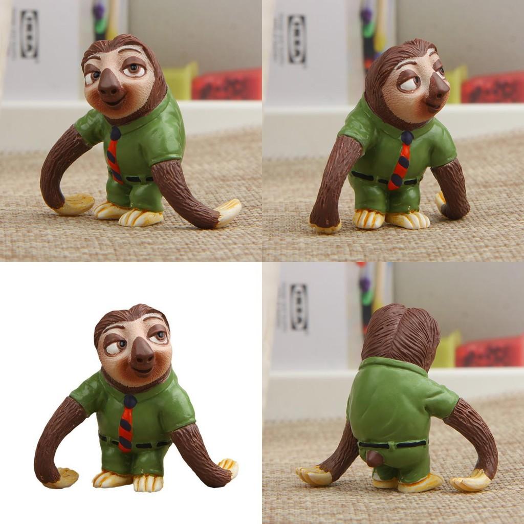 Cute Cartoon Raymond Pers Sloth Mini Model Ornament For Landscape Doll Decor