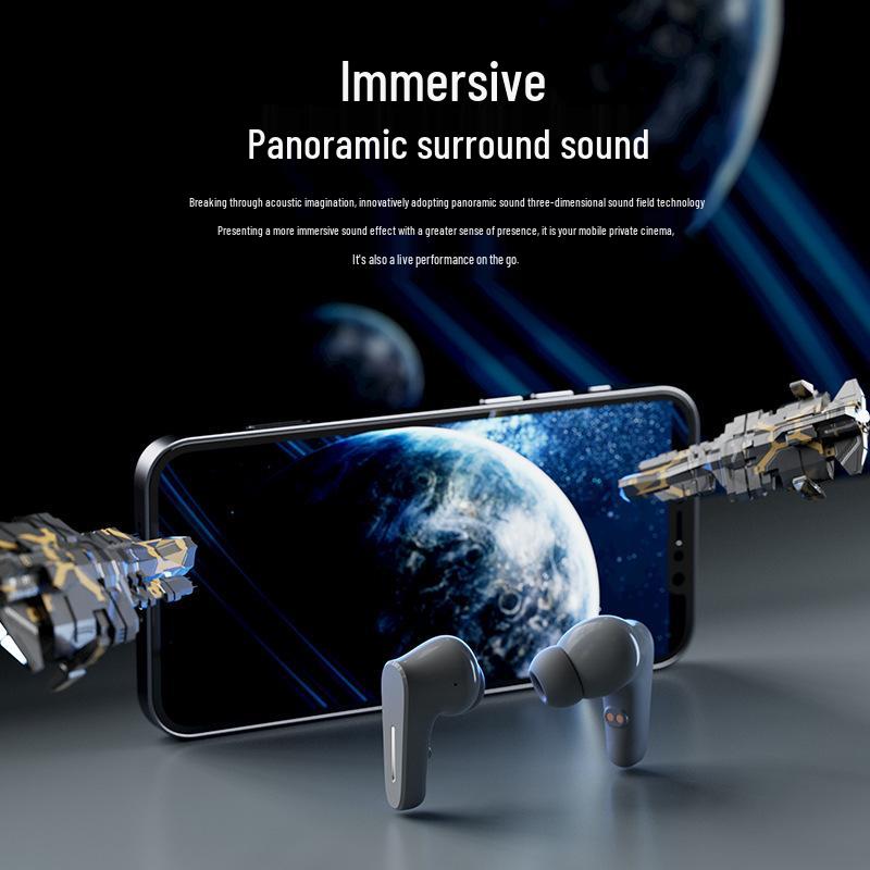 2025 High-Value True Wireless Noise-Cancelling Bluetooth Earphones for Gaming, Android, and Apple