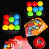 Two-Player Battle Picture Color Match Toy Color Matching Recognition Games  Children Girls Boys