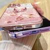 KADEM For vivo X100 5G Phone Case Ring Kickstand Glitter Powder TPU Phone Cover