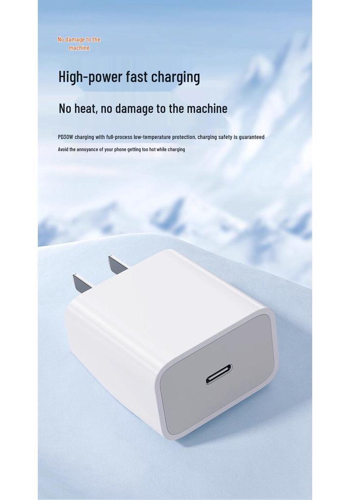 PD30W Fast Charging Cable for Apple iPhone 17/16/15/14/13, iPhone 11 Pro Max & Tablet