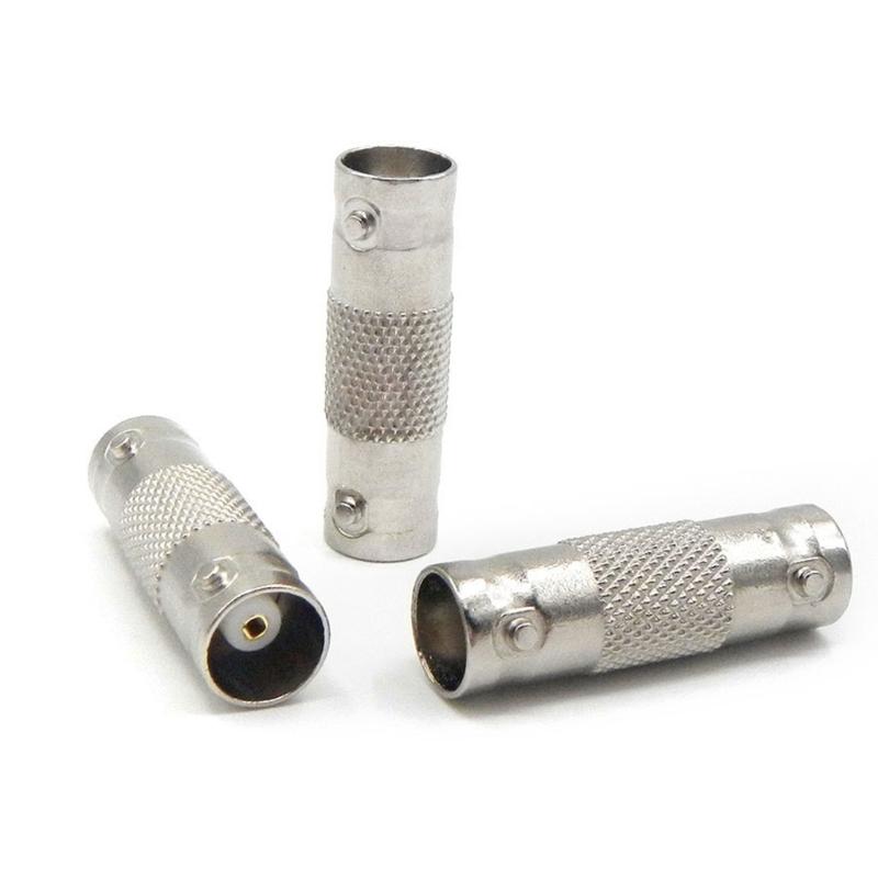 Pack of 10 BNC Female to Female BNC Connector Coupler Extend Cable for CCTV Camera Survelliance System Broadcast