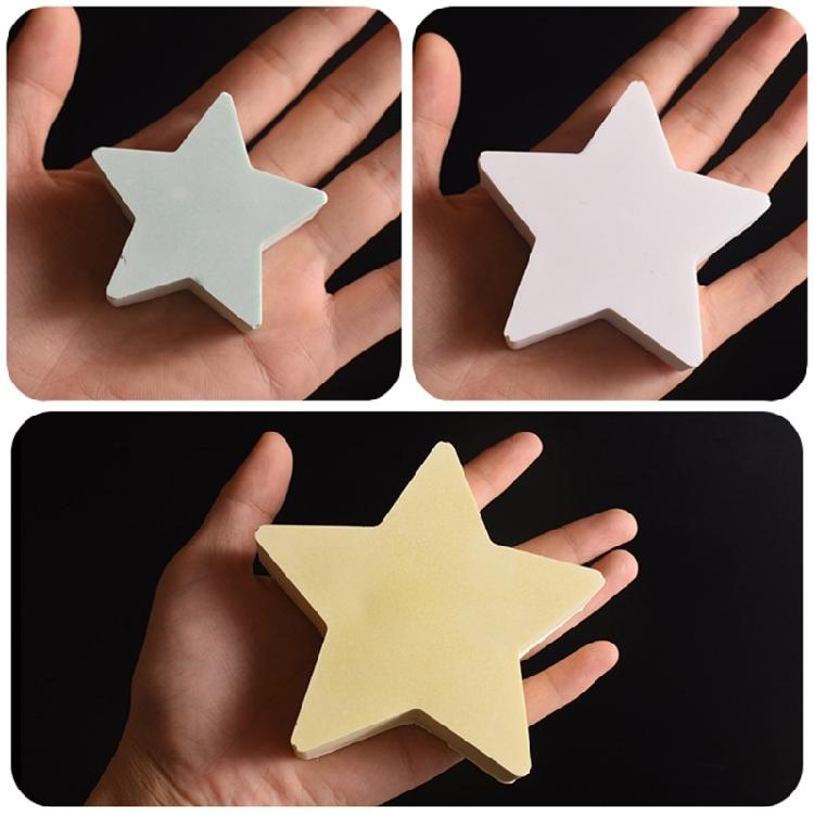 3 Stück Robuste Silikon Sternformen Modeaccessoire für Künstlerische Weihnachtskreation und Gips Handwerksbedarf