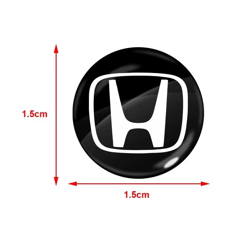 Car Hot FIT Car Lock Keyhole Stickers Door Lock Protect Car 3D Stickers For Honda Civic Mugen Accord Odyssey JAZZ CRV Fit Hrv J