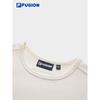 FILA FUSION Women's Solid Knit Slim-Fit T-Shirt