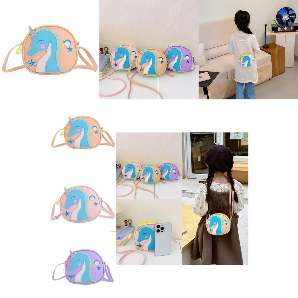 Charming Kids Cute Pony Shoulder Bag For Toddlers Versatile Daily Use