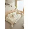Ice Silk Flower Sofa Cover Blanket Non-slip Sofa Towel Living Room Furniture Decor Tapestry Couch Cover Universal Sofa Towel