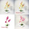 Phalaenopsis Imitation Rrangement With Pvc Material For Event And Room Decor