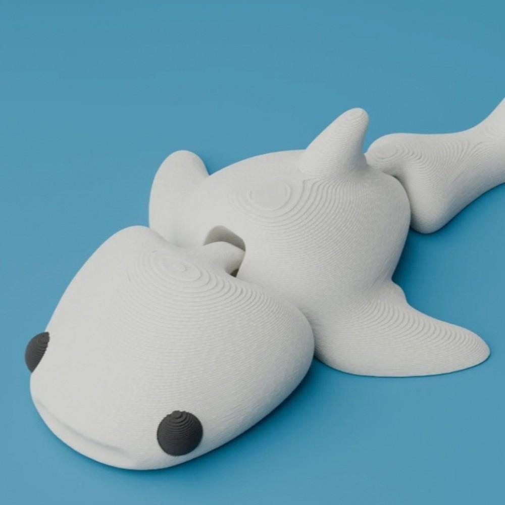 

Mini 3D Printed Animal Joint Multi-Joint Movable Marine Animal Model Simulation Animal Desk Decor Style E