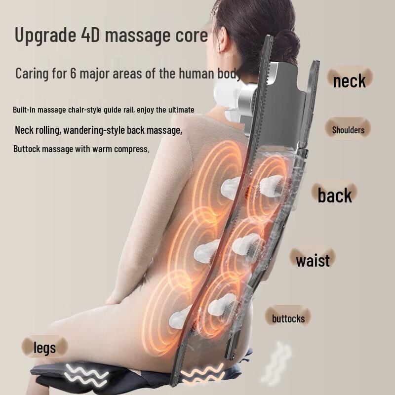 CLORIS S19 Smart Lumbar and Neck Massage Cushion