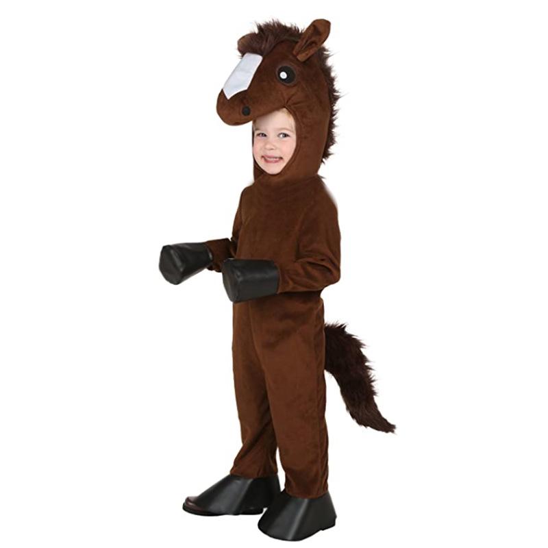 Children's Horse Cosplay Costume - Festival & Halloween Performance Jumpsuit Mascot Outfit