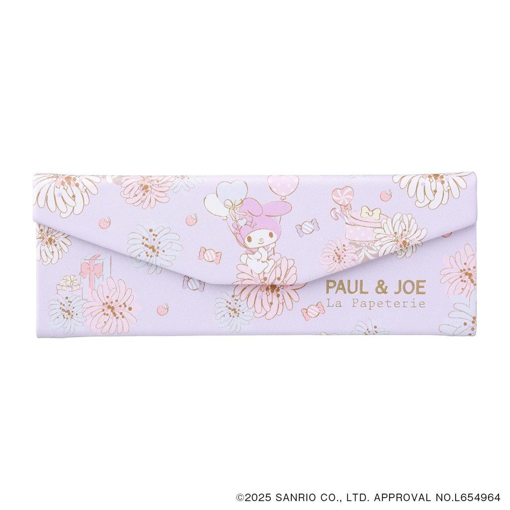 Marks Slim Glasses Case, Paul & Joe X My Melody, Purple, PAJ-GS15-PL
