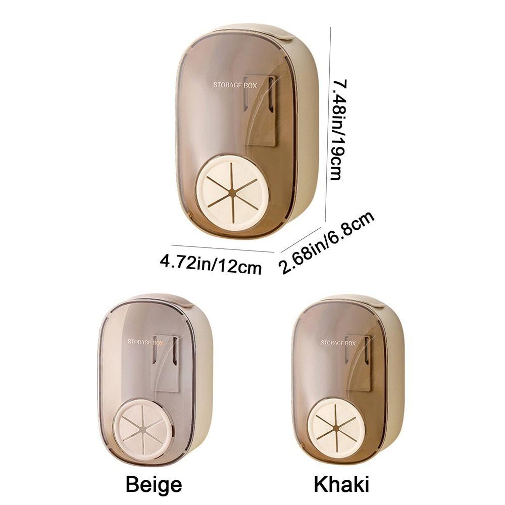 Wall Mounted Wrap Cover Storage Box Dustproof Disposable Food Cover Storage Box  for Home