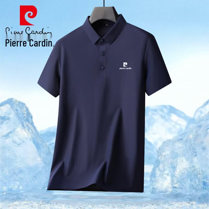 Pierre Cardin Men's Ice Silk Quick-Dry Polo Shirt