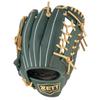 ZETT Youth Soft Steer Baseball D Green x Pastel Size L heights BJG742640 Glove, All-Around, Right-Handed Throw, Brown, (For 140-155cm),