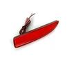 X-CAR 1 Pair Red Rear Bumper Reflector Brake Light Tail Brake Stop  Driving Lamp For Mazda 5 CR19 2005 2006 2007 2008 2009 2010