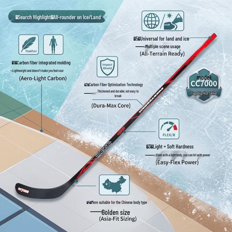 IBX CC7000 Carbon Fiber Hockey Stick
