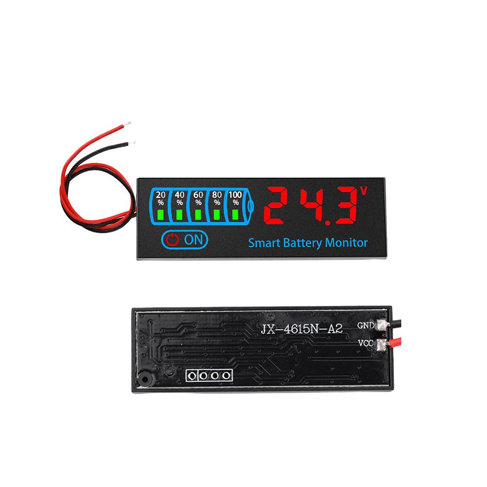 3S-14S DC7-55V Battery Level Indicator 12V 24V 36V 48V 18650 Lipo Lithium Battery Capacity Board Voltage Battery Charging Tester