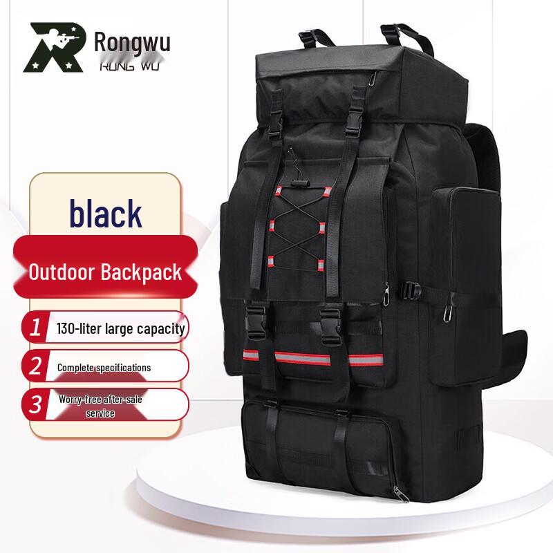 Rongwu 130L Outdoor Mountaineering Backpack