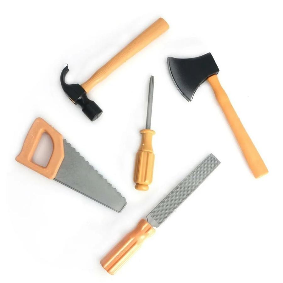 1set Mini Simulated Repair Tool Kit Engineering Repair Disassembly Supplies Birthday Gift Friends Gathering Interactive Game XJM