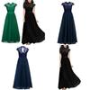 Elegante Vestido de Encaje Hueco para Mujer para Fiestas de Cóctel Ocasiones Formales de Noche
