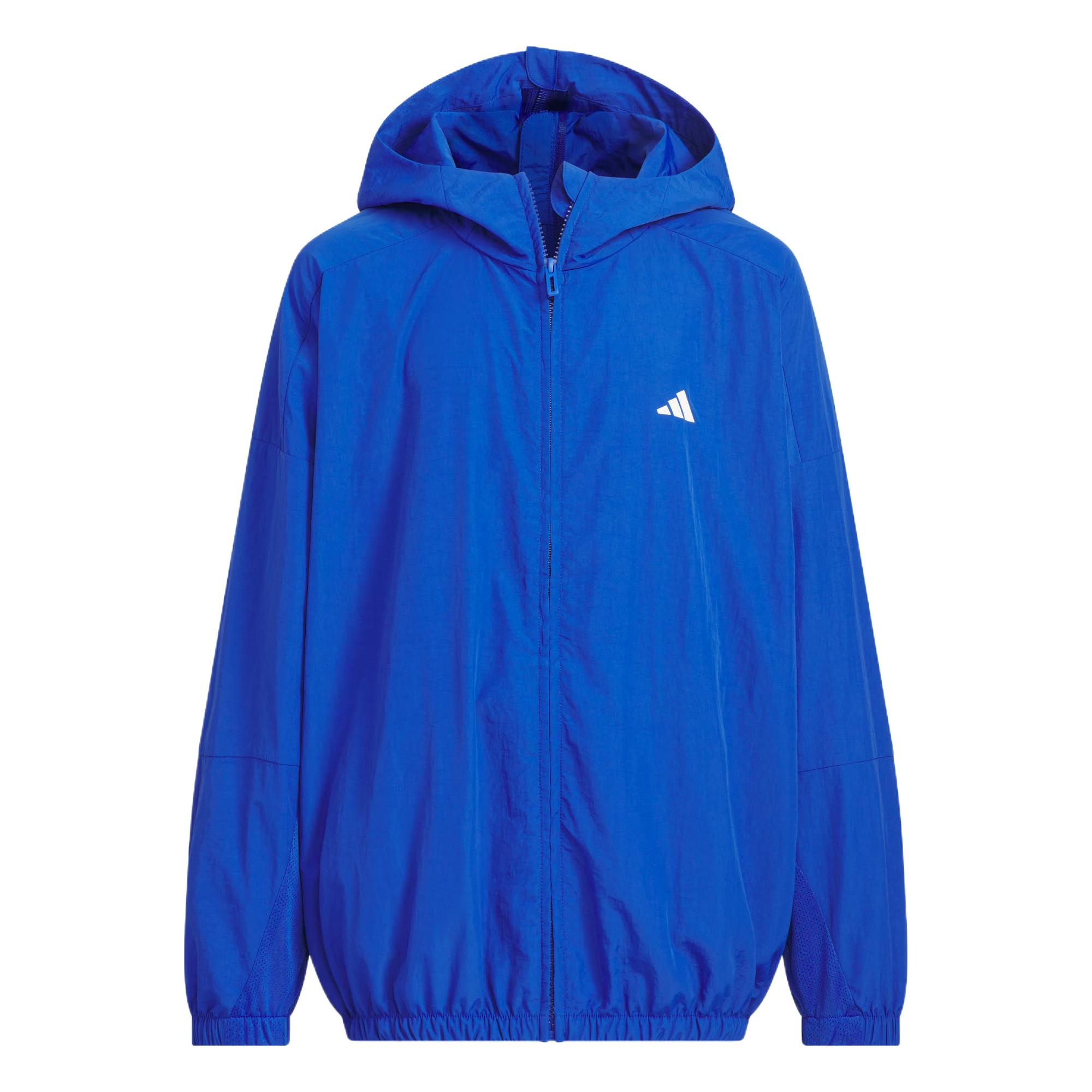 Adidas Jacket Soft Comfortable Simple Versatile Kids Jackets Academy-Blue KC8466 152
