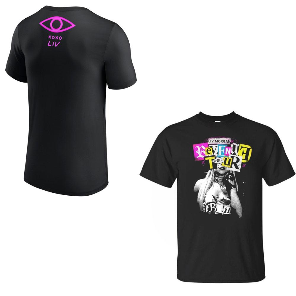 2024 Summer Men's 2D Printed Renowned Wrestler Liv Morgan T-shirt Children's Street Sports Large Size Top